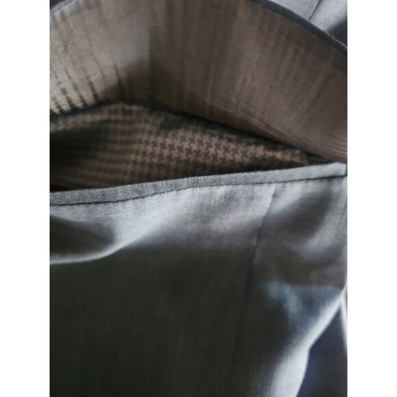 Bryan Brooks Gray Sports Coat Blazer  40R Button Close Functional Button Cuff Hi - Picture 10 of 13